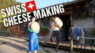 SWISS Cheese Making in the Heart of the Alps