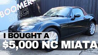 I bought a CHEAP, HIGH MILEAGE NC MAZDA MX-5 Miata: What a bargain! I missed my first one