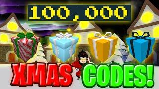 Build A Boat For Treasure XMAS CODES!