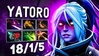 ЯТОРО на ДРОВКЕ ИДЕАЛЬНАЯ ИГРА / Yatoro Drow Ranger 7.37e ДОТА 2