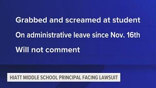 Hiatt Middle School principal facing lawsuit  for allegedly grabbing, screaming at student