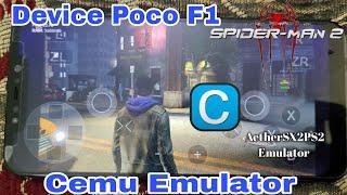 Cemu Emulator Android The Amazing Spider Man 2 Poco F1 Snapdragon 865