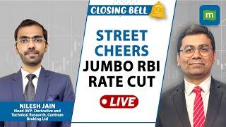 Sensex Soars 750 Points, Nifty Hits 25,000 Mark; Realty Top Sectoral Gainer | Closing Bell Live