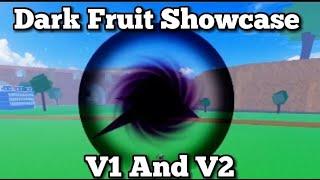 Blox Fruits Dark Fruit Showcase Awakened And Unawakend Rework (ROBLOX)