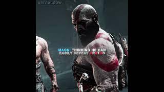 Kratos meets Magni┃God of War [4K] #shorts