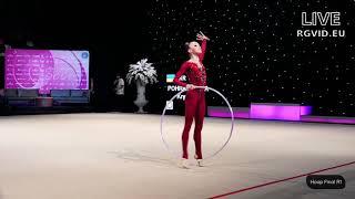 Khrystyna Pohranychna – Hoop Final – 2020 Miss Valentine Grand Prix Stream Highlight