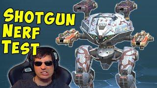 Testing The NEW SHOTGUN NERF - War Robots Mk2 Gameplay LIVE WR