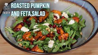 Amazing Air Fryer Roasted Pumpkin and Feta Salad Recipe | Tasty Tech