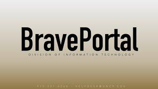 Intro to BravePortal!