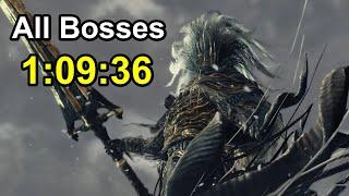 Dark Souls 3 All Bosses Speedrun World Record 1:09:36