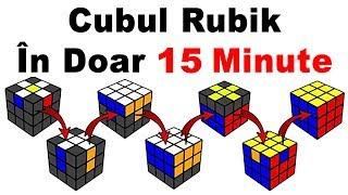 Invata sa rezolvi Cubul Rubik in 15 MINUTE (Solutie Metoda Incepatori) #jucarii #jucariicopii