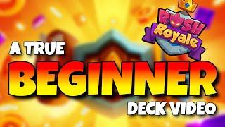 Rush Royale - A real BEGINNER deck video!