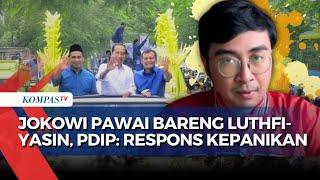 Presiden ke-7 RI Jokowi Pawai Bareng Luthfi-Yasin di Jawa Tengah, PDIP: Kepanikan