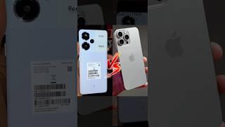 Wait for end  redmi note 13 pro+ VS iphone 15 Pro Max review #shorts #redminote #iphone