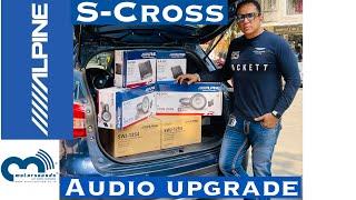 S-CROSS Car Audio Upgrade to ALPINE CAR AUDIO @MOTORSOUNDS