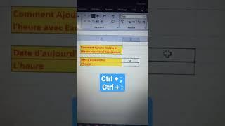 Comment Ajouté la date et l'heure avec Excel Rapidement ?