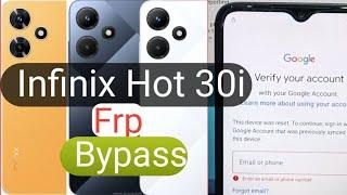 Infinix Hot 30i FRP Bypass App Not Working | Infinix Hot 30i Google Account Bypass | Without Xshare