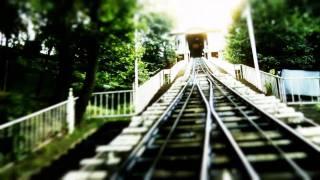 Funicular Railway | Train In Kiev, Ukraine | Tilt Shift