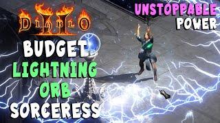 Budget Lightning Orb Sorceress Build Guide (Unstoppable Power) in Diablo 2 Resurrected / D2R