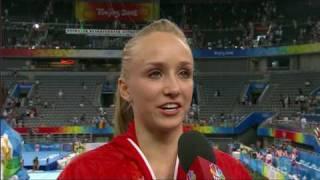 Shawn Johnson and Nastia Liukin - Interview AA