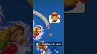 silter snake game//worm zone.io //snake funny game//#shots #snake #worm #viral #shots #dp gamer