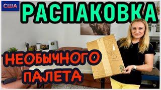 Распаковка палета с аукциона/Очень необычный палет/ Всё для нас / США/ Флорида