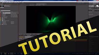 TUTORIAL - Short Cinematic Light Rays Logo Animation