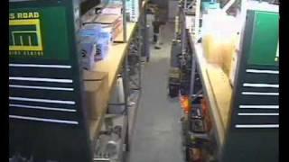 New Zealand  Earthquake Video Inside Store