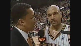 Mark Jackson 22 Points 14 Rbs 13 Ast Vs. Knicks, 1998 Playoffs Game 5.