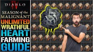 Diablo 4: UNLIMITED "Wrathful Heart" GLITCH! EASY Season 1 Wrathful Hearts (Farm Guide)