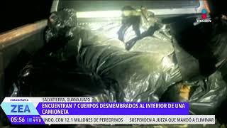 Encuentran 7 cuerpos desmembrados en una camioneta en Salvatierra, Guanajuato | Francisco Zea