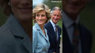 "Princess Diana & King Charles ️| Casual Walk with Clear Faces | Realistic AI Royal Moment"