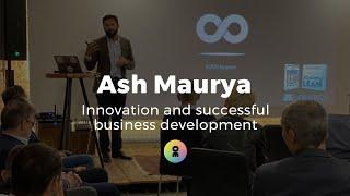 Ash Maurya in Prague | Innovation and successful business development