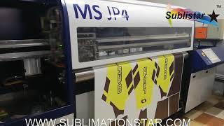 MS JP4 High Speed Sublimation Printer For Sportswear Printing