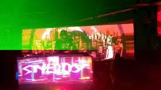 Sneddy Goes H.A.M. at The Green Elephant Bar in Dallas, TX - Projection Mapping By Mandi Warhol