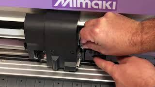 Mimaki Cutter Blade - Initial Setup