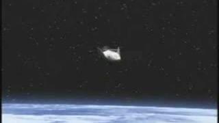 X-38 research aircraft deorbit burn