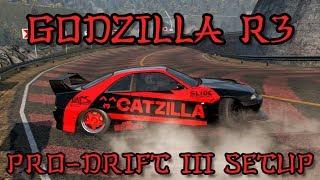 Godzilla R3 Pro-Drift III Custom Setup (Nissan Skyline R33) | CarX Drift Racing 2