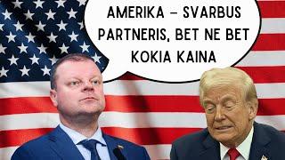 Jūs tai TURITE pamatyti: Skvernelis meta iššūkį Amerikai