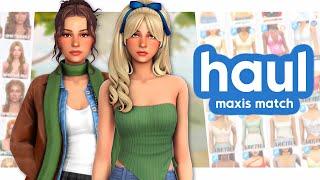 BEST CC FINDS | Sims 4 Custom Content Haul (Maxis Match)