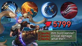 SAVAGE + 30 KILLS!! KARINA MARKSMAN BUILD 2024!!(Don't Try) - MLBB