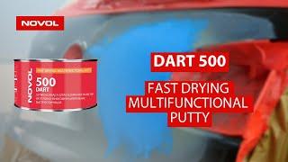 [EN] NOVOL DART 500 - fast drying multifunctional putty