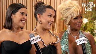 Millie Bobby Brown, Mary J. Blige & More at Glamour’s 2023 Women of the Year Red Carpet