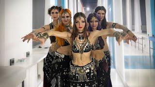 TarotNoir - tribal fusion bellydance @J-Team (Polina Shandarina) party 16.12.23