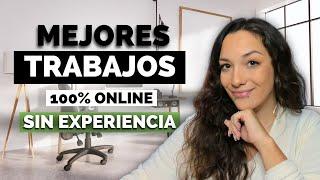 5 MEJORES Trabajos Online sin experiencia para Ganar Dinero desde CASA