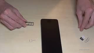 Redmi 14C: How to insert the SIM card? Installation of the nano SIM cards (Tutorial)