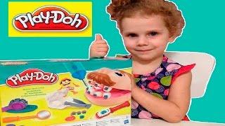 Пластилин Плей до набор Мистер Зубастик Play doh Doctor drill and fill