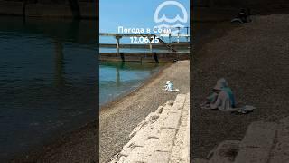 12.06.2025. Погода в Сочи в июне. Смотри на Чёрное море каждый день.