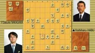 Famous Shogi Games: HABU vs NAKAGAWA (Oct. 14th, 2007)