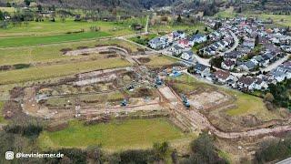 Neues Wohngebiet bei Berglen-Steinach – Eine Gemeinde vergrößert sich | DJI Mini 3 Pro